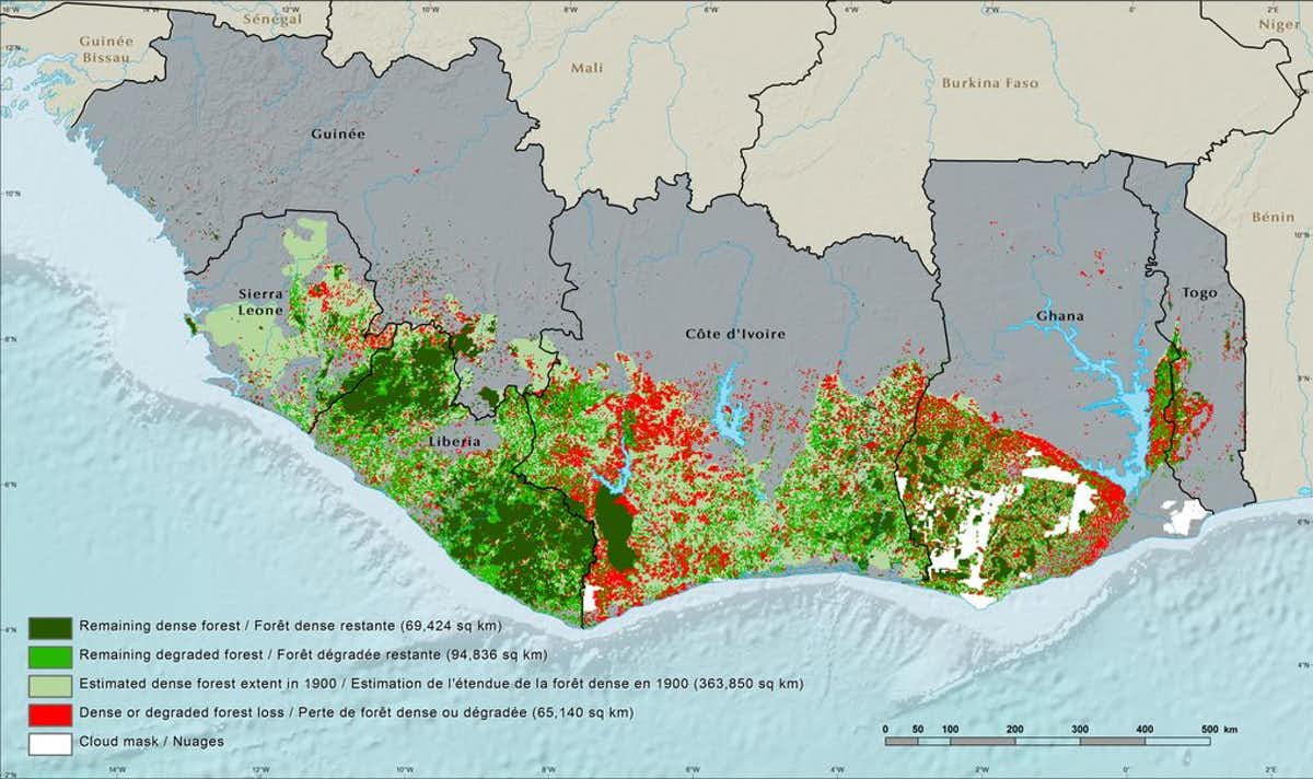 Deforestation in West Africa