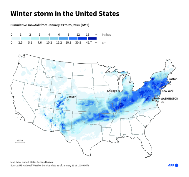 US winter storm