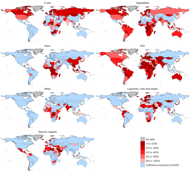 Only One Country Produces Enough Food For Its Population, Says New Study