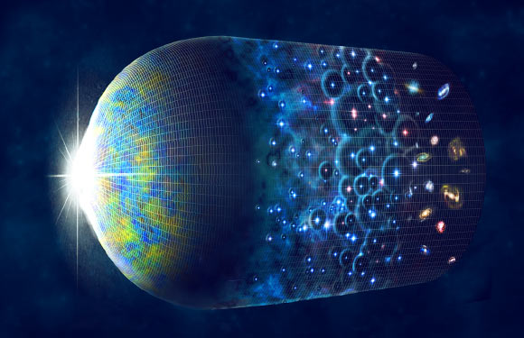 Universe’s expansion may be slowing, not accelerating. Image credit: M. Weiss / Harvard-Smithsonian Center for Astrophysics.