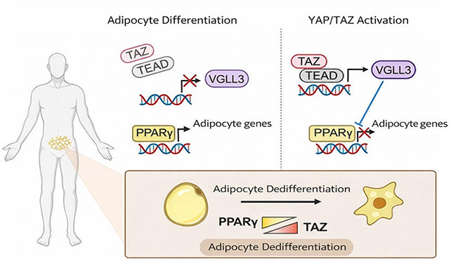 Adipocyte diagram