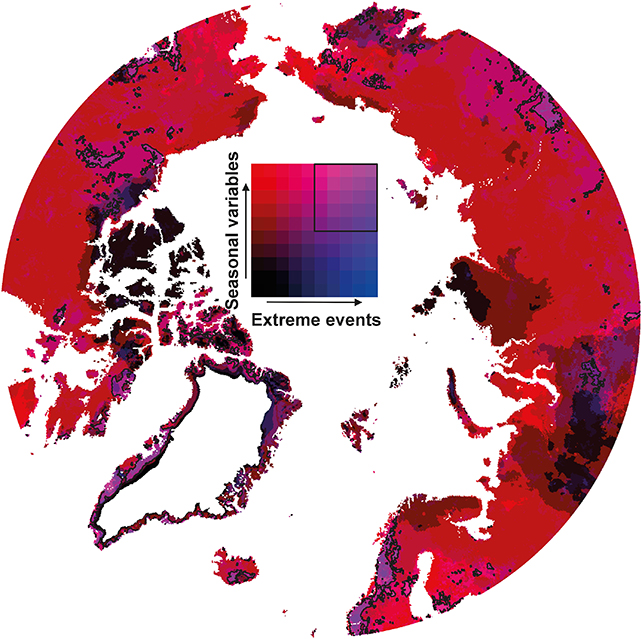 Arctic extremes chart