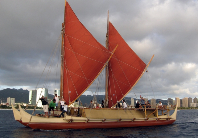 Hokule'a in Hawaii