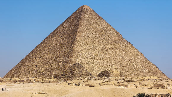 The Khufu Pyramid. Image credit: Douwe C. van der Zee / CC BY-SA 4.0.